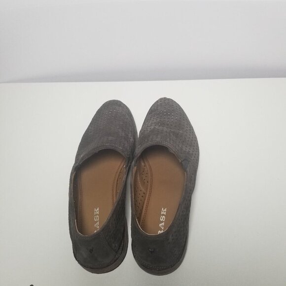 Trask Tan Suede Women's Perforated Suede Loafers Sz 10M - Picture 9 of 9